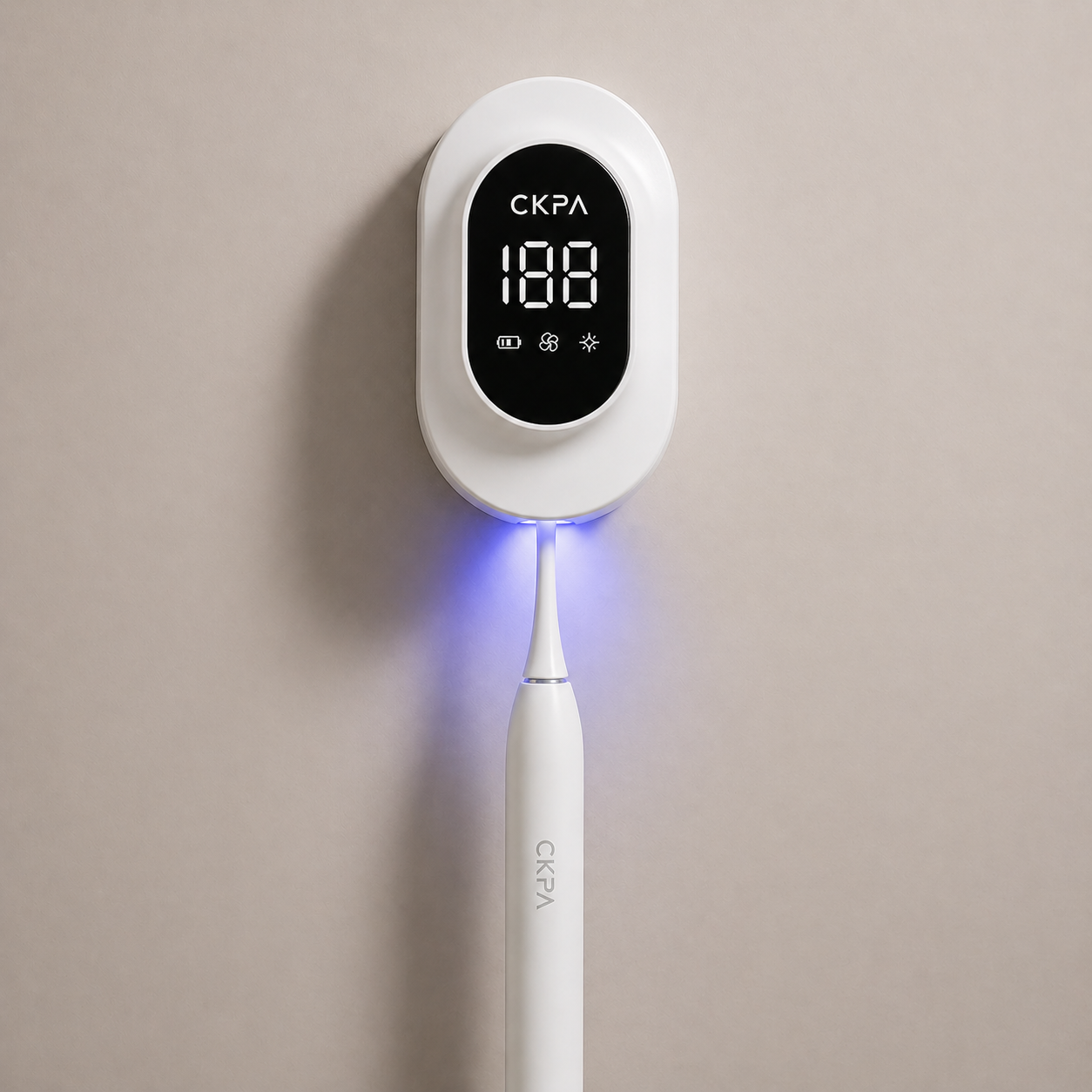 CLENZOR · Esterilizador UV-C para Cepillo de Dientes