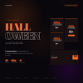 Halloween Social Media Kit — 10 Branded Designs